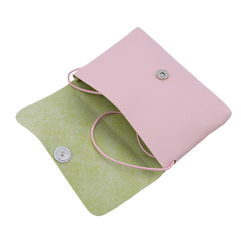 Monedero para niños versión coreana PU Hairball, sólida, sencillos para niños, de cumpleaños para niñas pequeñas, Monedero