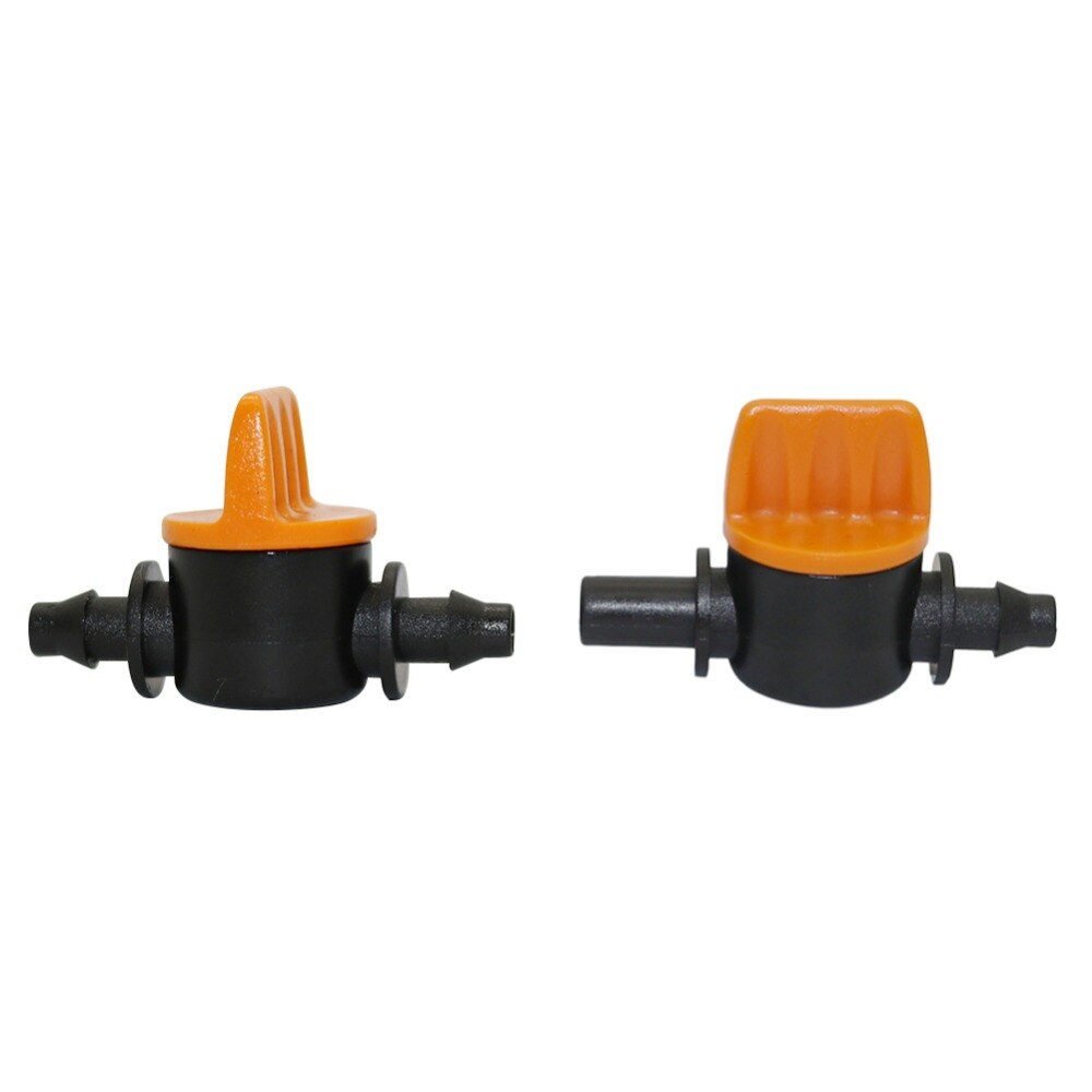 Mini water flow switch Flow Control valve Agriculture Industrial Irrigation Plumbing DIY Flow Switch Stop Valve 10 Pcs