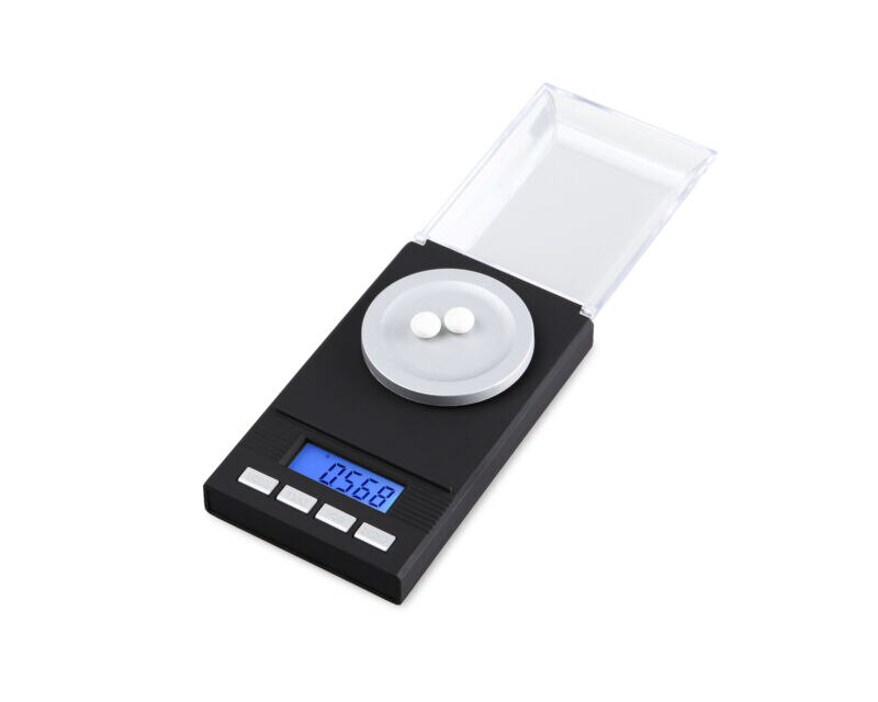 Báscula Digital portátil 1mg pesa 0.001g báscula electrónica de pesaje de alta precisión