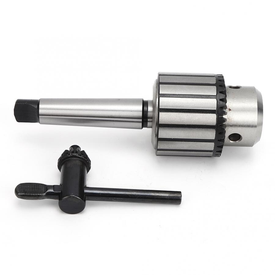 B22 Key Drill Chuck High Efficiency 5-20mm 40 Steel + MTA3-B22 Handle Workholding Tool Drill Chuck