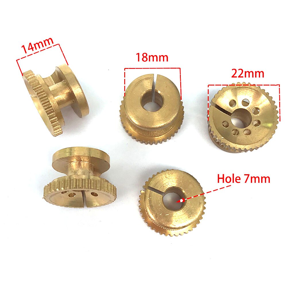 WEDM Messing Water Nozzle Stopper OD22 * 18 * Hoogte 14mm voor CNC Draad Gesneden Machine