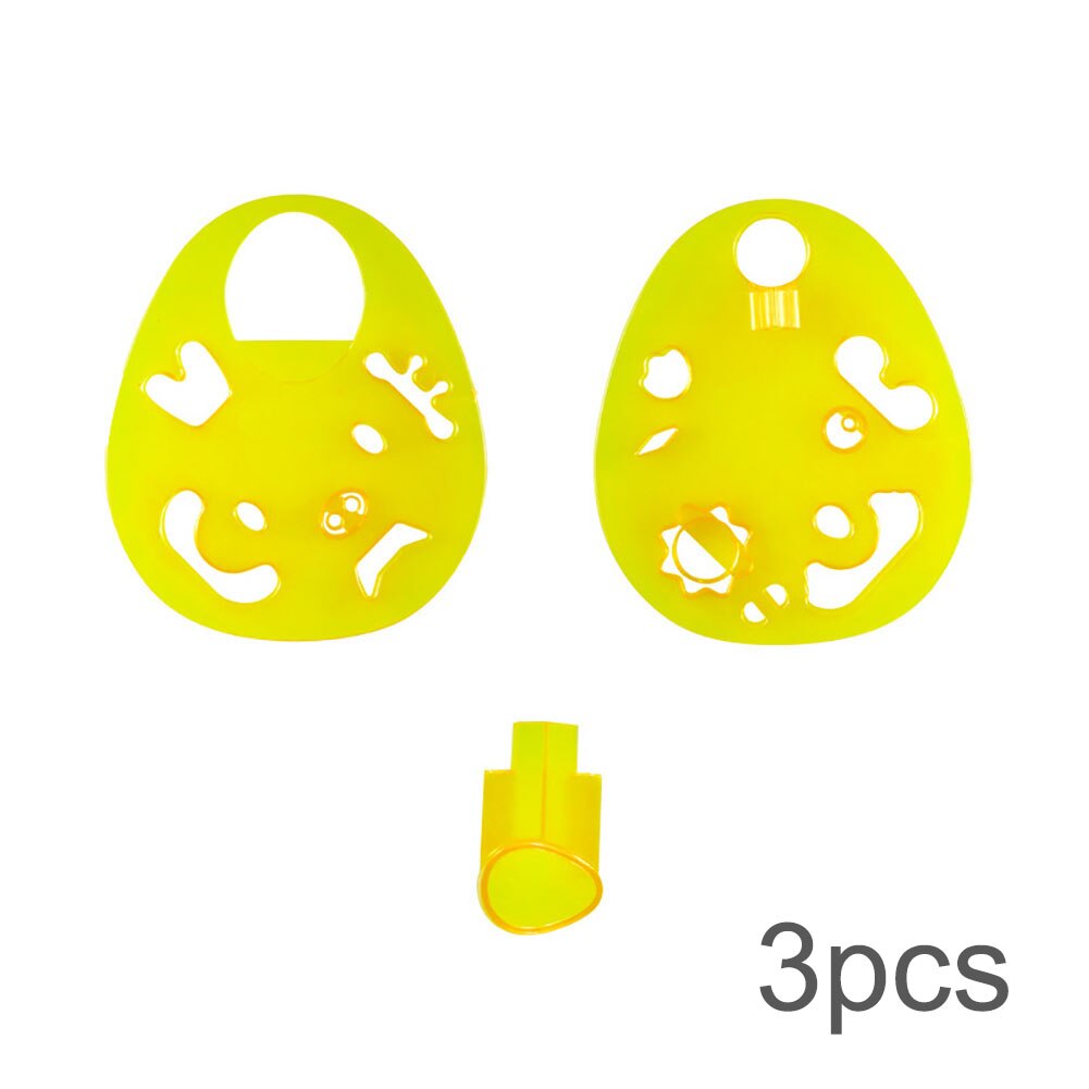 Cartoon Rice Ball Molds DIY Smiling Face Shape Sushi Maker Mould Seaweed Cutter Rice Ball Kitchen Bento Decoration Accessories: Normal style B 3pcs