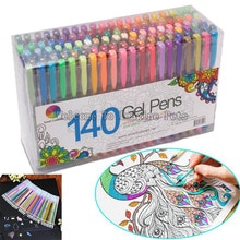 24/48 pcs/veel Party Fluorescerende Gel Pen Vullingen multi-color Aquarel Borstel Pen Vullingen Voor Kleurrijke Schilderijen