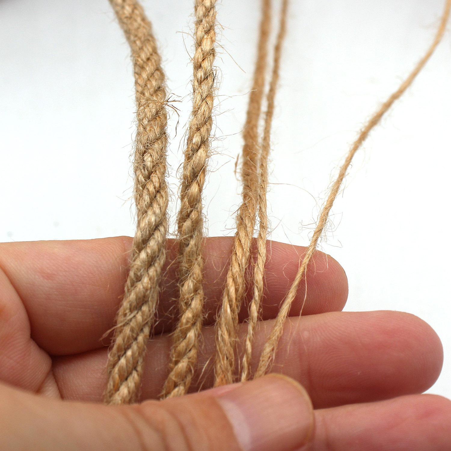 Natuurlijke Jute Touw String Lint Voor DIY Ambachten Bruiloft Kerst Home Decortion Vintage Jute Koord Touw Draad Naaien Party