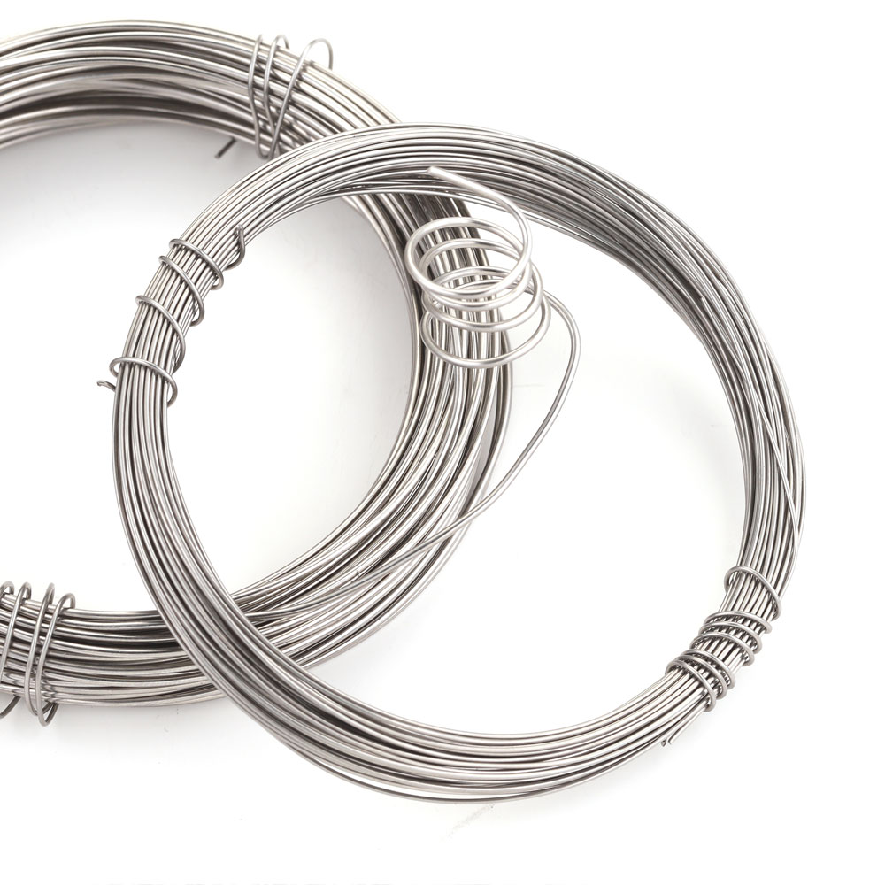Fil d'acier inoxydable 10m/rouleau 0.3-1mm, pour la fabrication de bijoux, fil de perles, cordon de bijoux, fil unique en acier, Accessoires de recherche