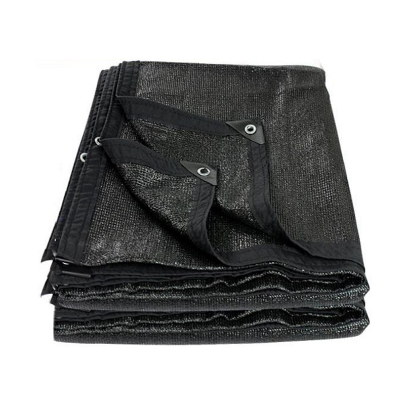 Outdoor Sun Shade Sail 90% Shading Rate Sunshade Net Sunblock Shade Cloth Greenhouse Cover Car Pool Garden Sun Shelter