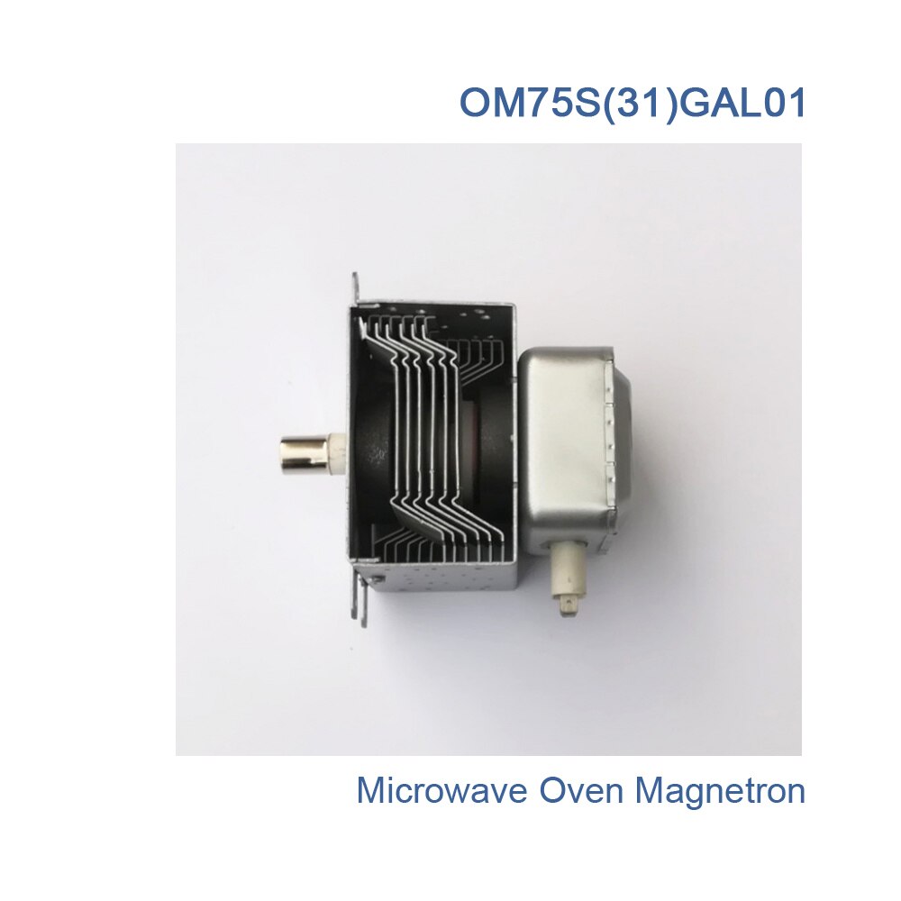 1 unids/lote OM75S(31)GAL01 (mismo M24FB-210A) 6 de las costillas horno de microondas magnetrón de magnetrón imanes de reemplazo