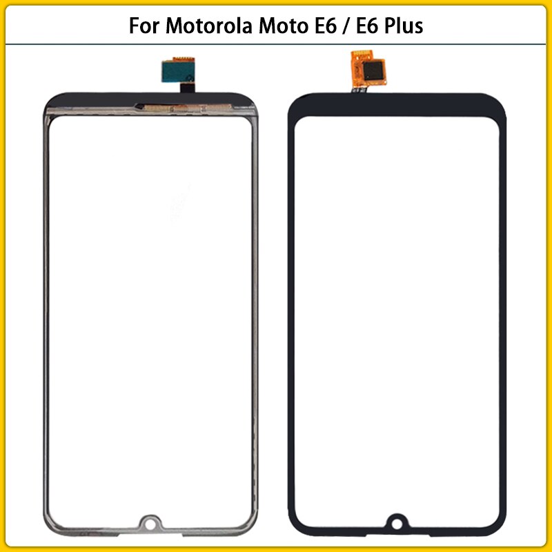 Nieuw Voor Motorola Moto E6 Plus Touch Screen Panel Digitizer Sensor Voor Glas Vervanging Nieuw Voor Moto E6 Touchscreen