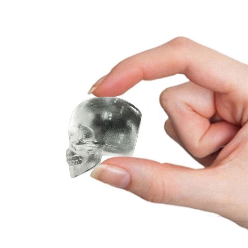 DIY Molds for Bars Silicone Skull Ice Cube Four-in-one Silicone Skull Ice Cube Mold Whiskey Ice Cream 3D Ice Maker