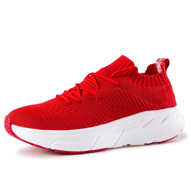 Tenis Feminino Ladies Light Gym Sport Shoe Ultra Fitness Stability Sneakers Women Athletic Trainers Female Tennis Shoes: Red / 7
