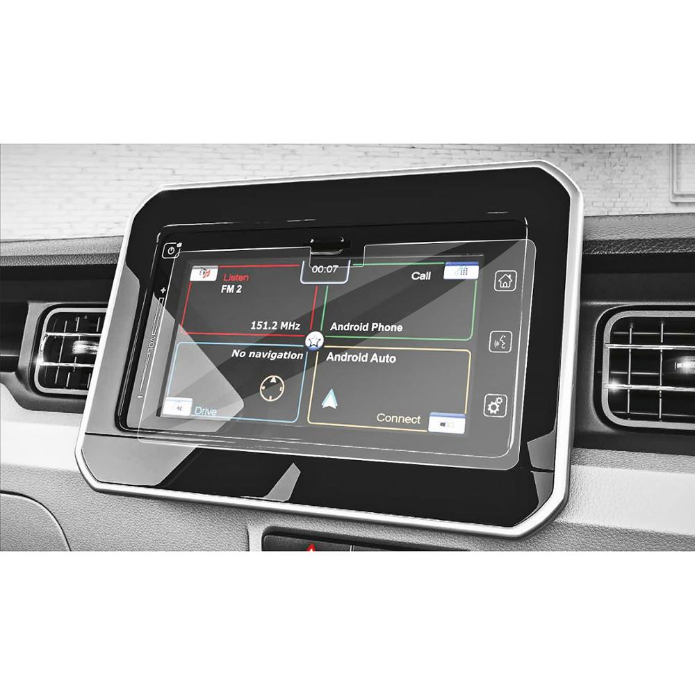 RUIYA screen protector voor Maruti Suzuki Ignis 7 inch auto navigatie touch center screen, 9 H gehard glas scherm beschermende folie