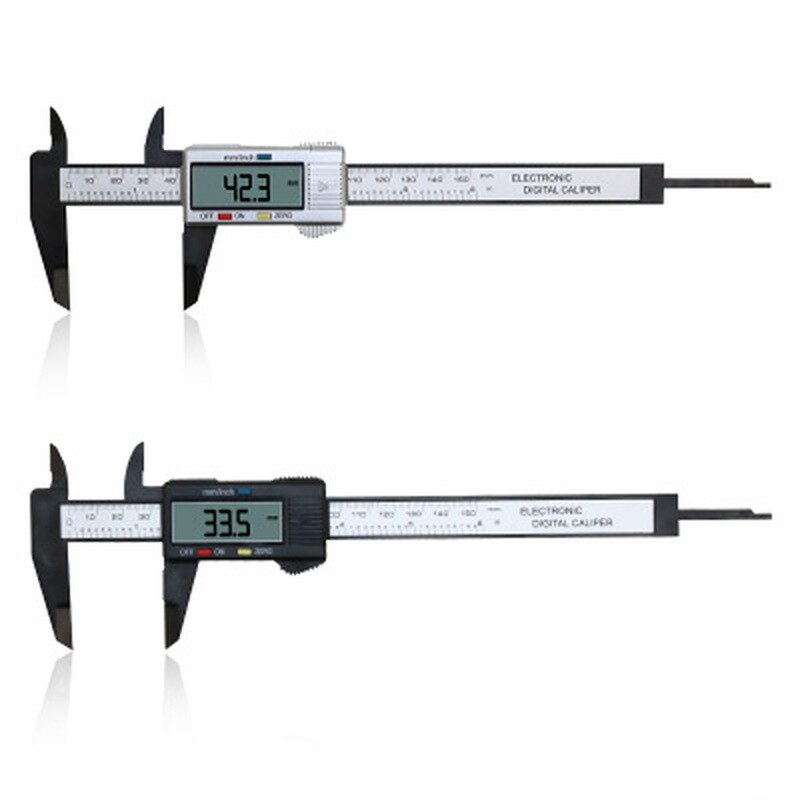 150mm/300mm Digital Electronic Caliper Carbon Ruler With Long Jaw Measuring Tool 150mm Electronic Caliper