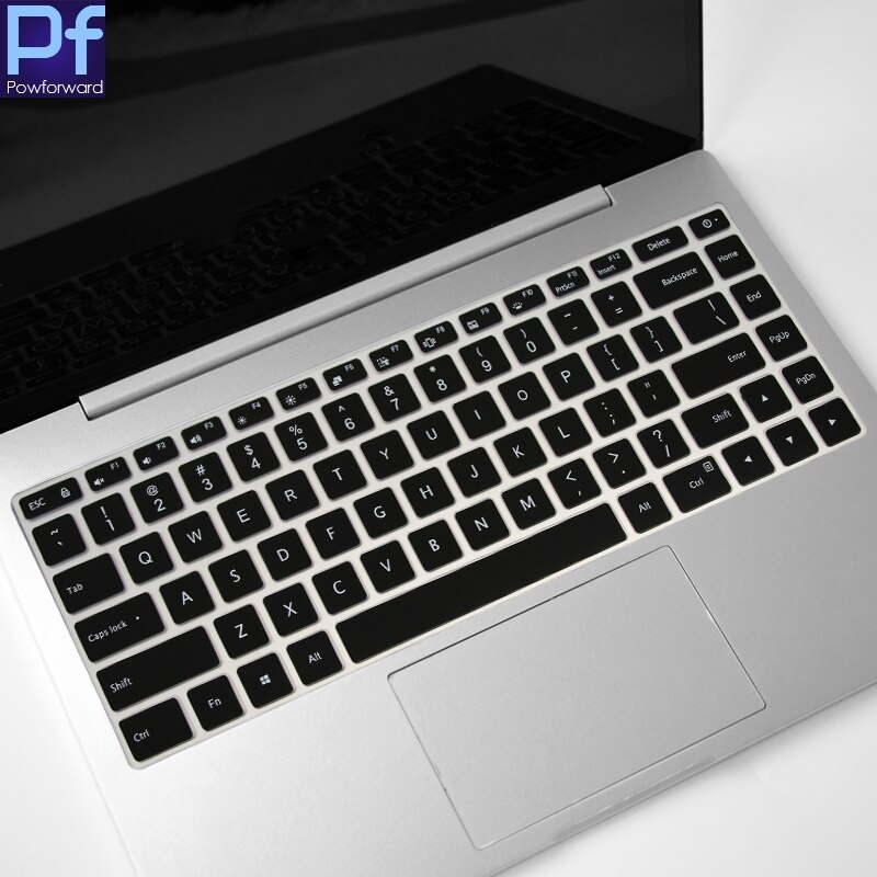 For xiaomi Mi notebook Pro 15.6 inch Silicone Keyboard cover Protector skin Laptop For Xiaomi Pro 15.4'' 15'': black