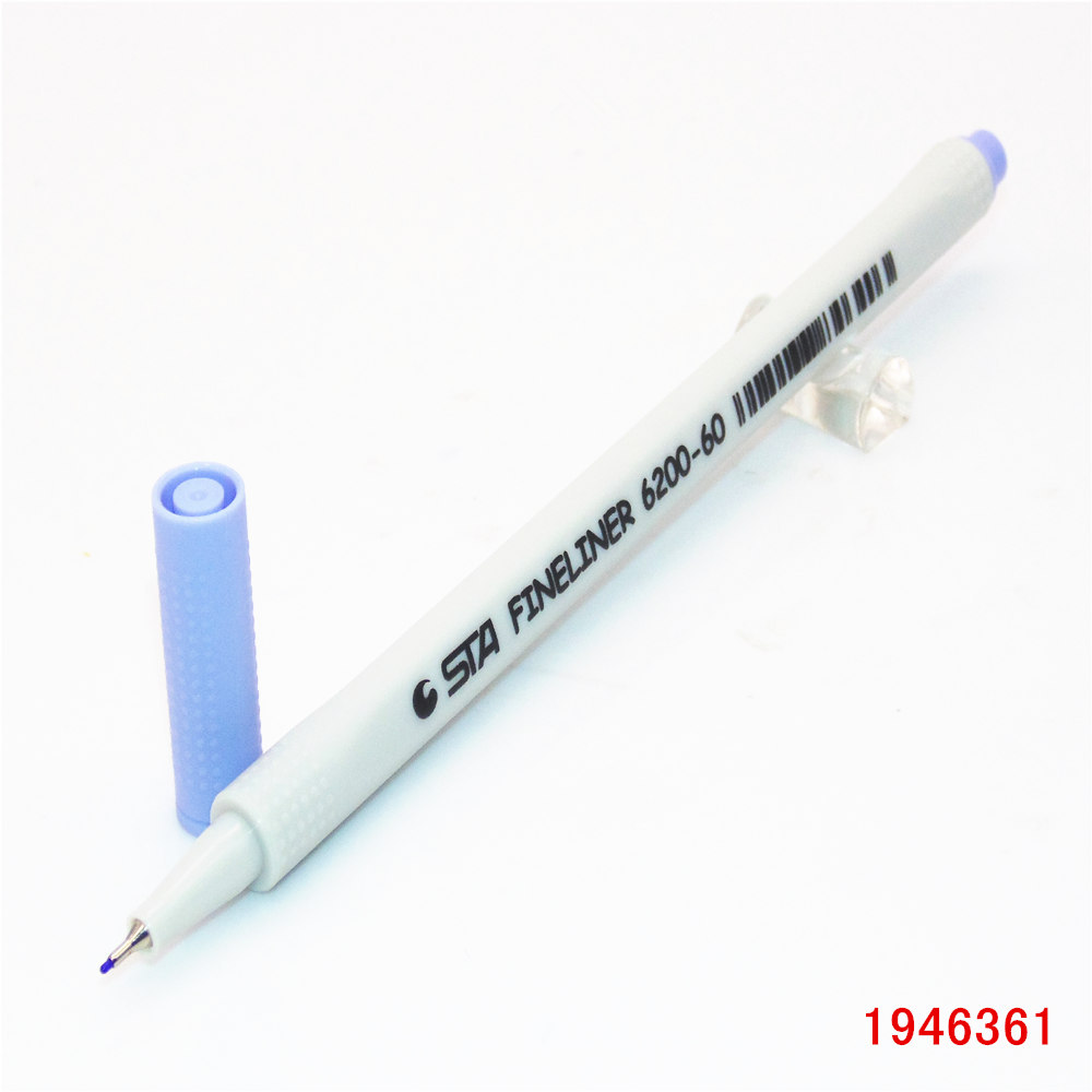 0.4mm 18 farger fine liner penner superfine tusj penn kunst tegnepenn for barn graffiti krok fiber penn: 60