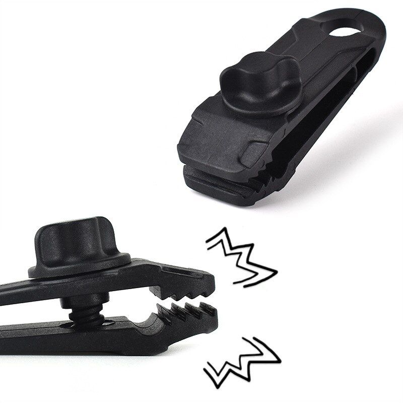 Presenning klips kraftig vindtett markise klemme grep telt klips tilbehør for camping presenninger campingvogn hage skyggeduk 1pc