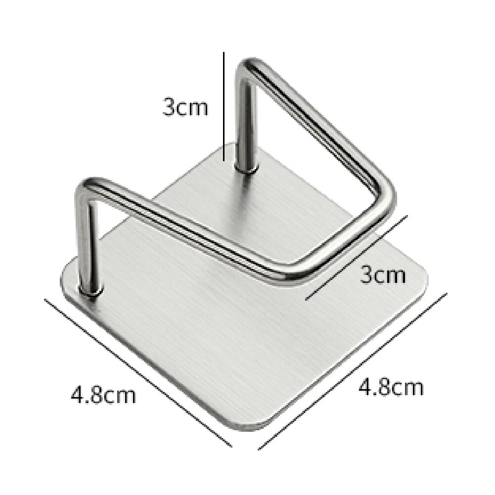 Ties Bag Hanger Hanging Rack Stainless Steel Sponge Drain Hook Rack Dish Washing Cloth Holder Sink Organizer