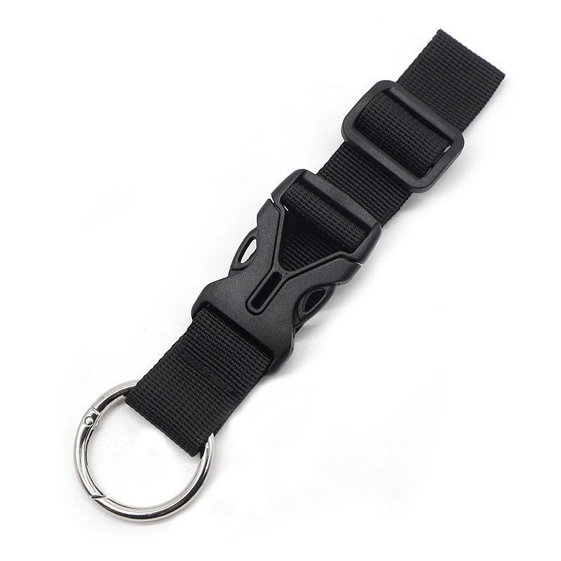 1PCS Backbin Belt Buckle Luggage Band Multifunctional Backpack Nylon Hanging Buckle Portable Suitcase Hook Hanging Buckle: Bronze