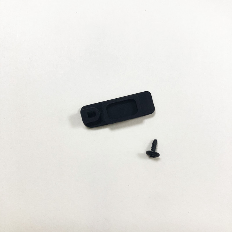 Tapa de goma impermeable para Garmin Edge 520 /520 plus /820 USB, piezas de repuesto de tornillo de interfaz inferior de goma