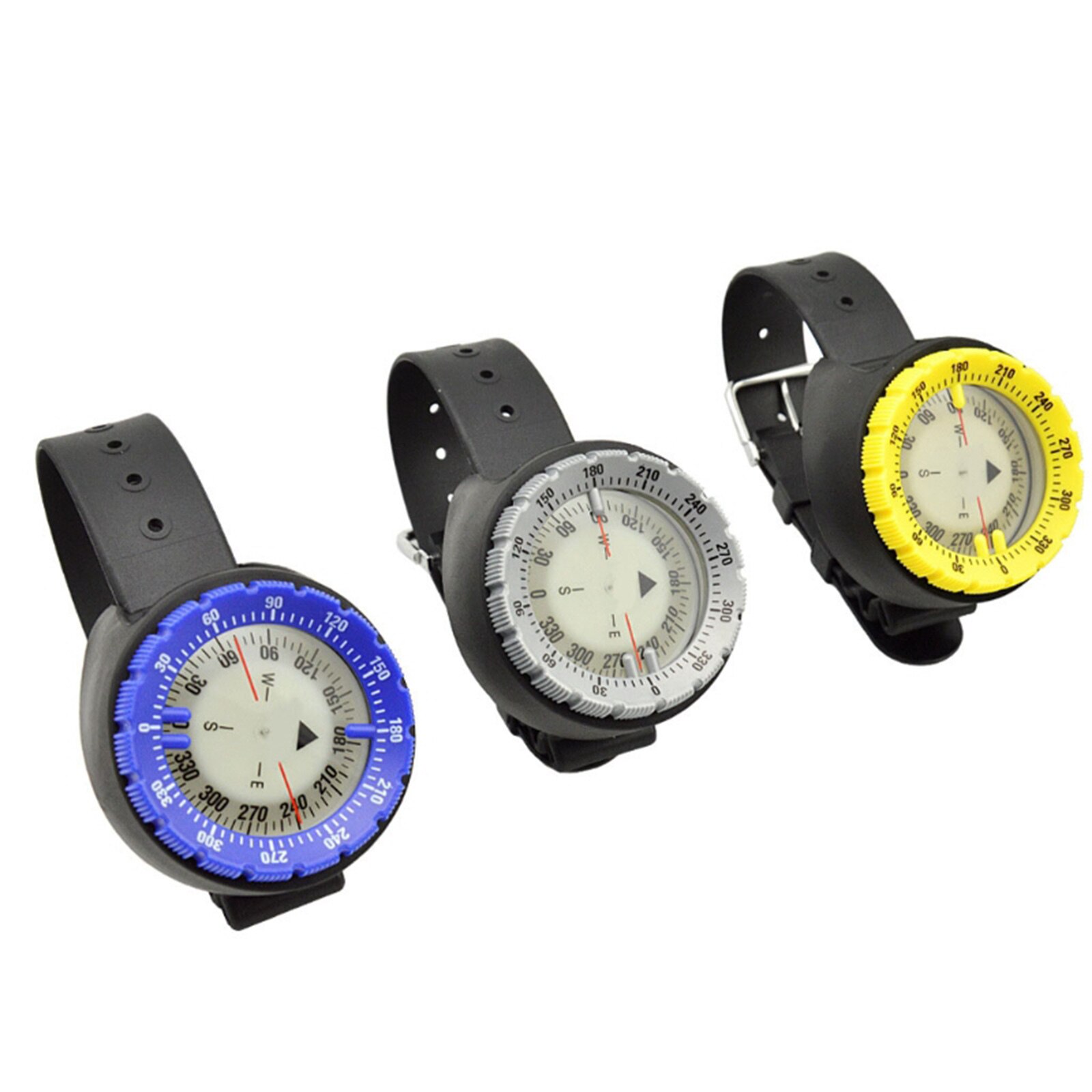 Scuba Diving Deluxe Wrist Compass Gauge Dive Underwater Navigation Parts