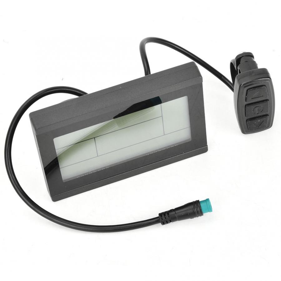 E-bike Motor KT-LCD3 Plastic Electric LCD Display Meter with Waterproof Connector for Bicycle Modification Apply to KT-Controlle