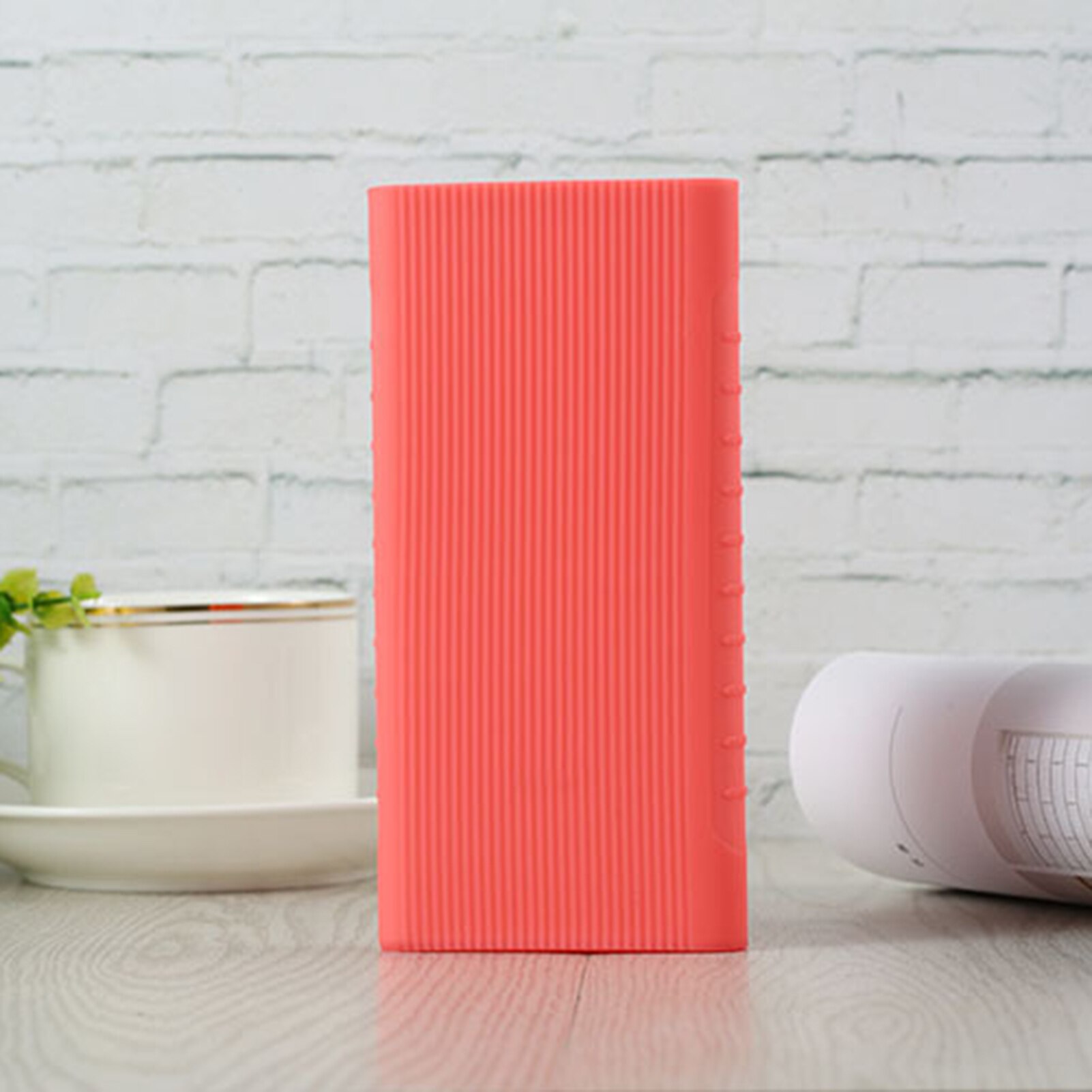 Siliconen Protector Stevige Beschermende Siliconen Power Bank Beschermhoes Voor Xiaomi Power Bank Tweede Generatie 10000Mah