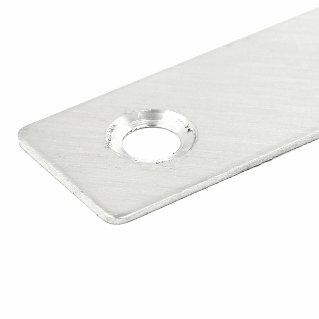 80mmx80mm Stainless Steel L Shaped Flat Corner Brace Angle Bracket Plate 10pcs