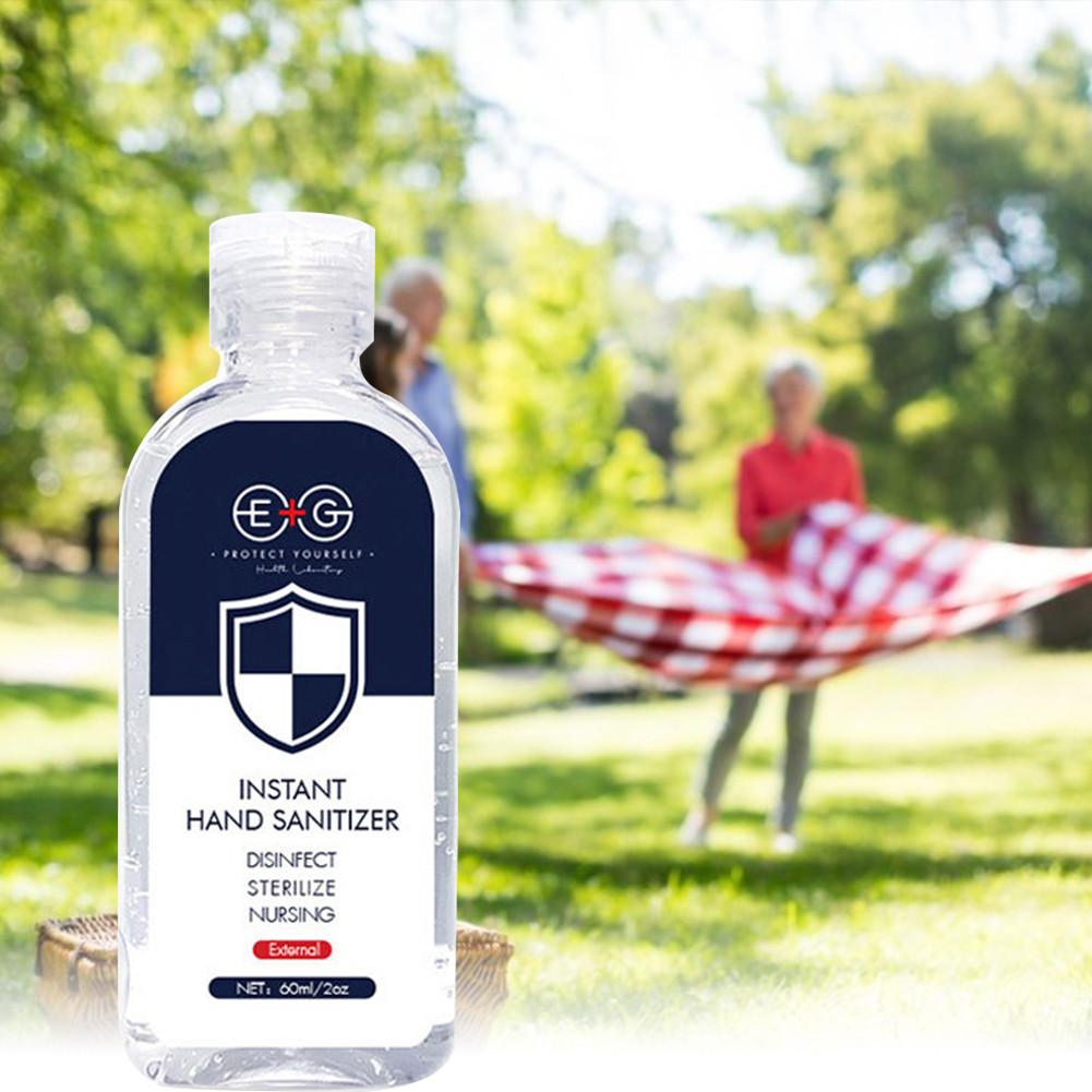 Disposable Hand Sanitizer Gel Portable Hand Soap Rinse Free Hand Wash Gel For Home Travel 60ML Support