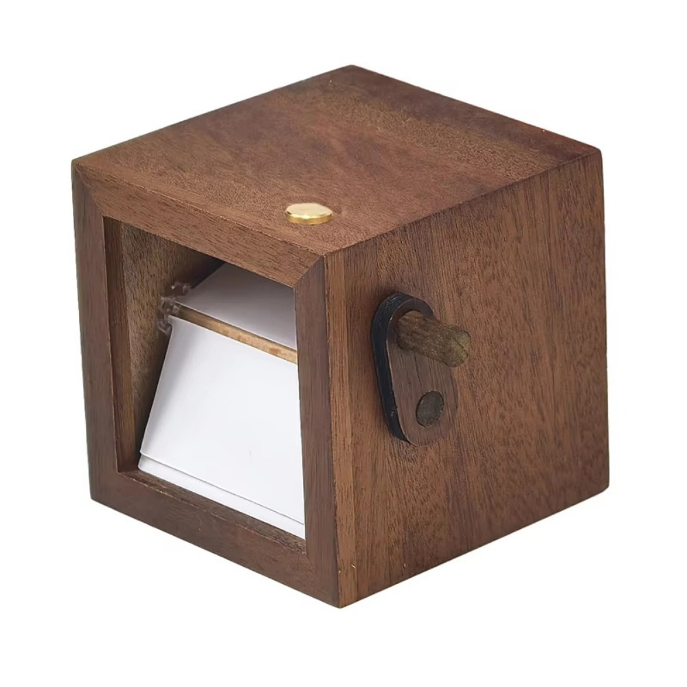 Świecąca Rękojeściowa Ramka na album Fotograficzny z Klapkami 8/16 Zdjęć Dekoracyjny DIY Drewniany Obrotowy album na Zdjęcia Ruchoma Ozdoba na Biurko: Czerwony