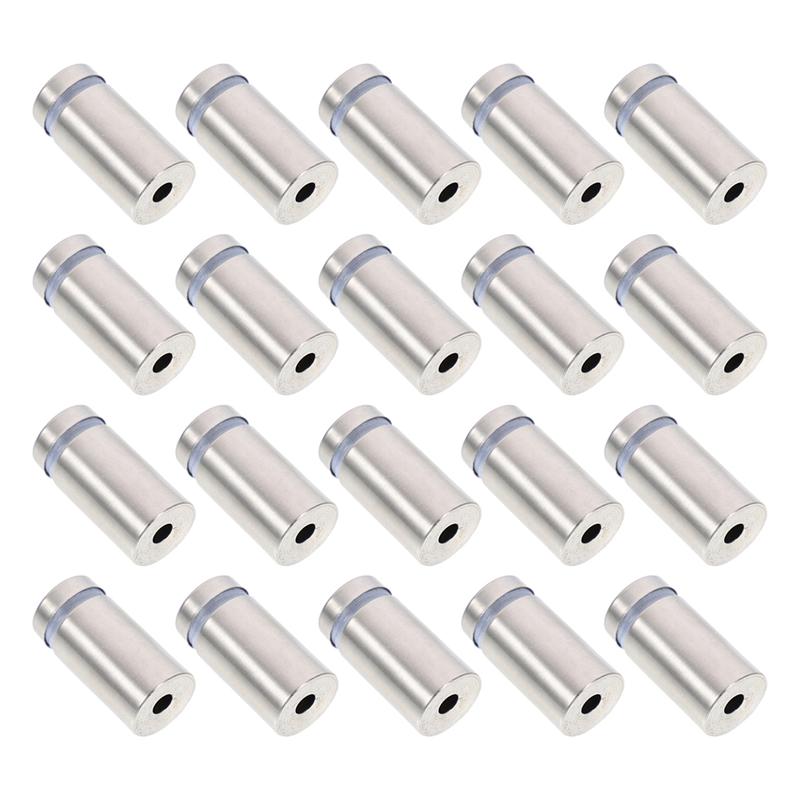 20 Pcs Mount Glass Standoff Hardwares For Acrylic Board And Sign Display Acrylic Support Advertising Screws