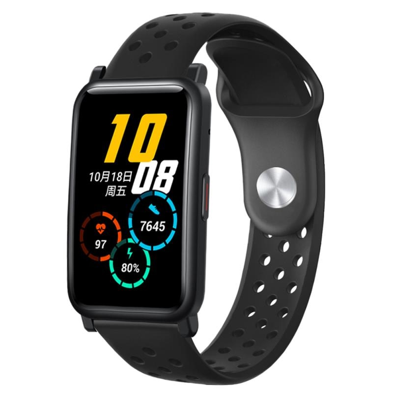 Correa de reloj transpirable para Huawei Honor ES correa de muñeca de silicona suave correa de repuesto accesorios de reloj correa de 20MM