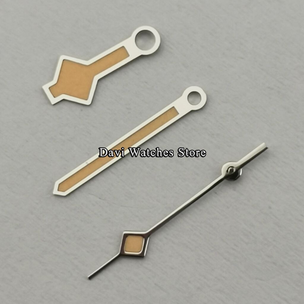 Snowflake watch hands luminous Silver/Rose gold/Yellow Fit NH35 NH36 ETA2824 2836,Miyota 8215 821A 8205,DG2813 3804 movement: C-fit miyota82