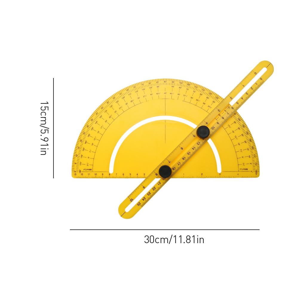 Werkzeug winkel 180 grad Angler Sauerei Arm Winkelmesser Schaukel Arm Multi Winkel Finder Messen Herrscher Goniometer Vorlage