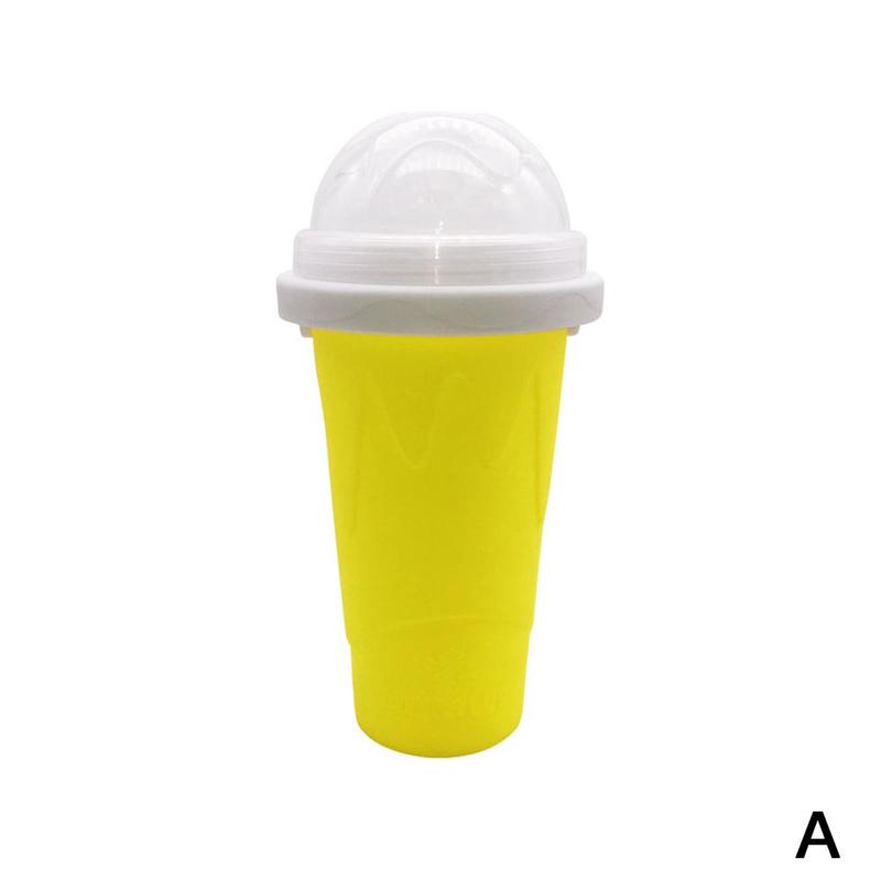 Quick-Frozen Squeeze Cup Slushy Maker Ice Cream Maker Slushy Cup With Bottle Cooling Maker Smoothie Supplies Squeeze Straw A3Y0: A