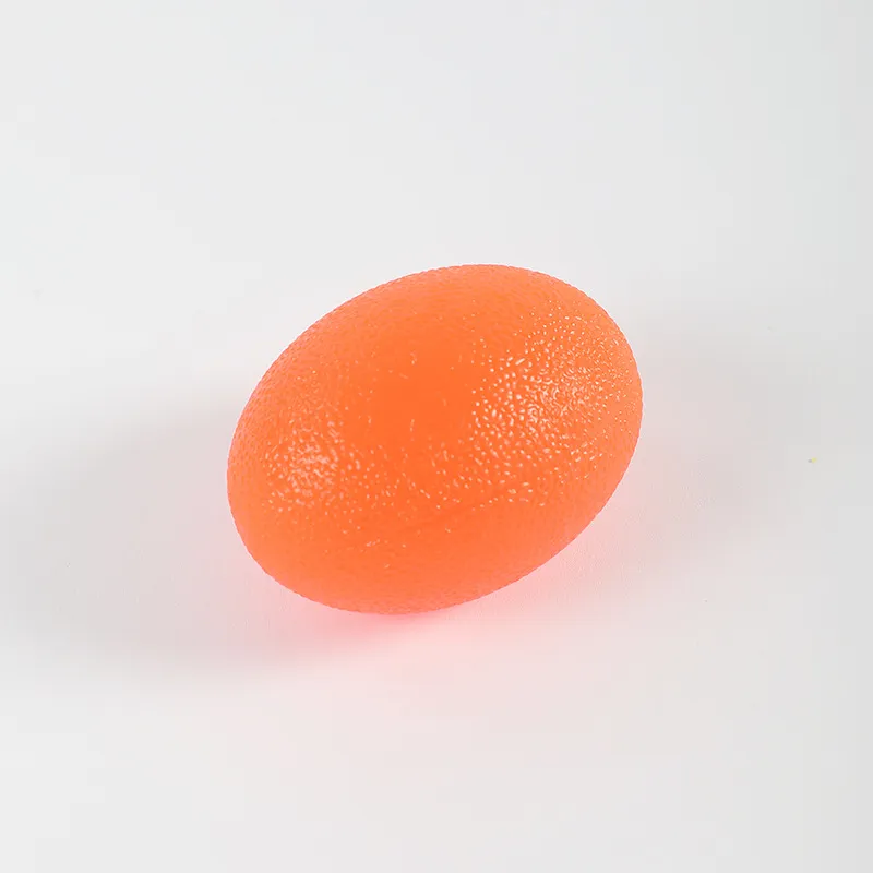 Siliconen Ei Grijper Bal Fitness Hand Expander Versterker Power Grip Bal Onderarm Pols Vinger Sporter Trainer Decomprimeren: Oranje