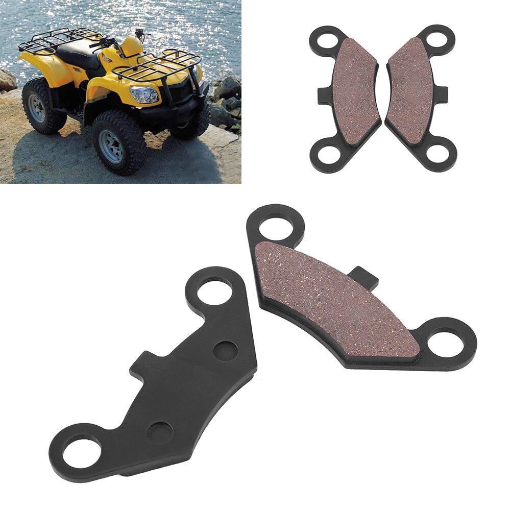 2 Pcs Remblokken Hoge wrijvingscoëfficiënt Geen Asbest Semimetal fit Voor CFMoto CF500 500cc CF600 600cc X5 X6 x8 ATV UTV