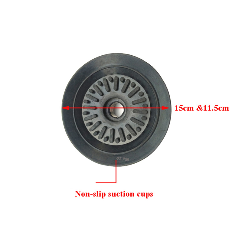 Pneumatic dent puller with 15 cm , 8 cm, 11,5 cm cups for car body repair