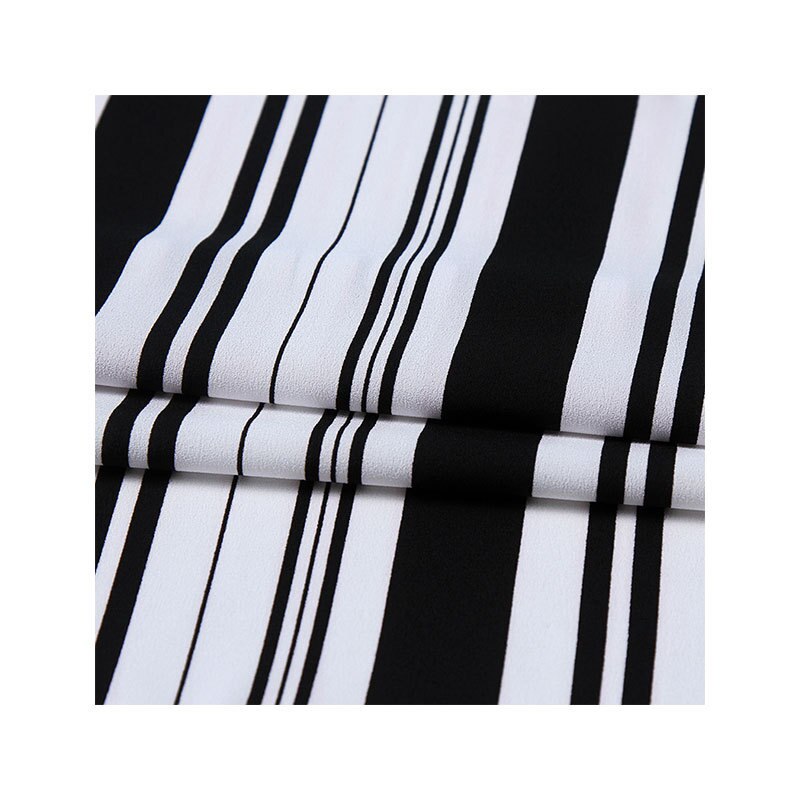 Novo produto all-tecido de poliéster chiffon, alta-elástico confuso linho tecido chiffon, retro terno calças de tecido