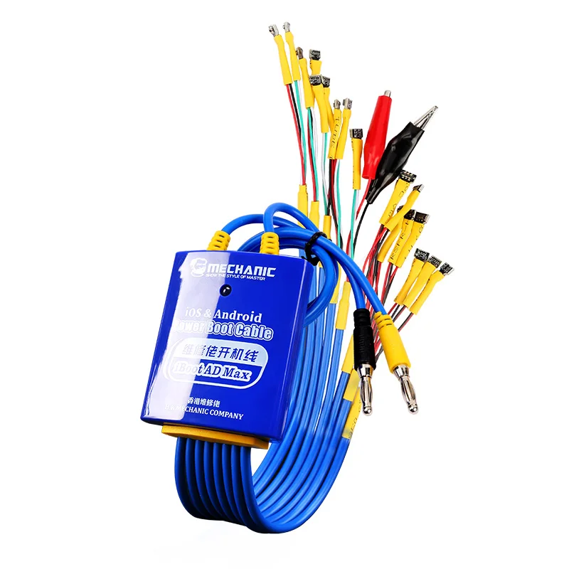 Cable de arranque de energía mecánico IBoot AD Max IBoot FPC para IPhone 5S-15ProMax Samsung Huawei Xiaomi Cable de prueba de reparación de fuente de alimentación