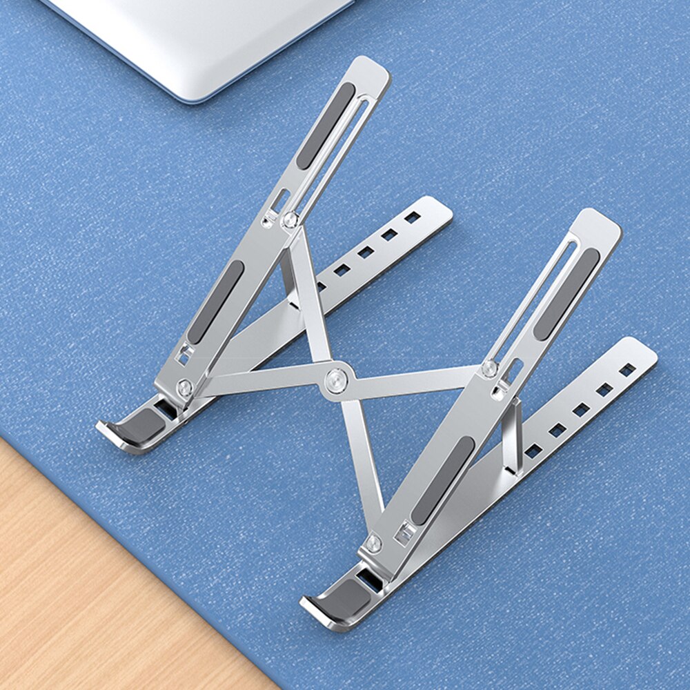 Mini Portable Aluminium Laptop Stand Foldable Notebook Support Laptop Base Macbook Air Pro Ipad Tablet Holder Adjustable Bracket