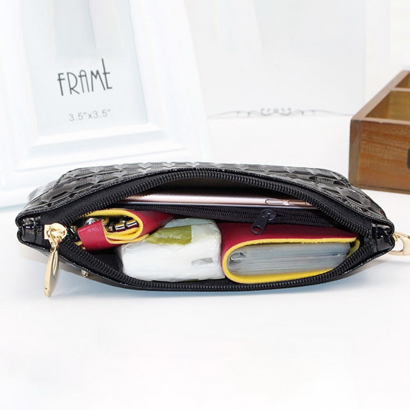 Monedero para mujer con de cocodrilo largo, tarjetero femenino con cremalleras dobles, Cartera de gran capacidad,