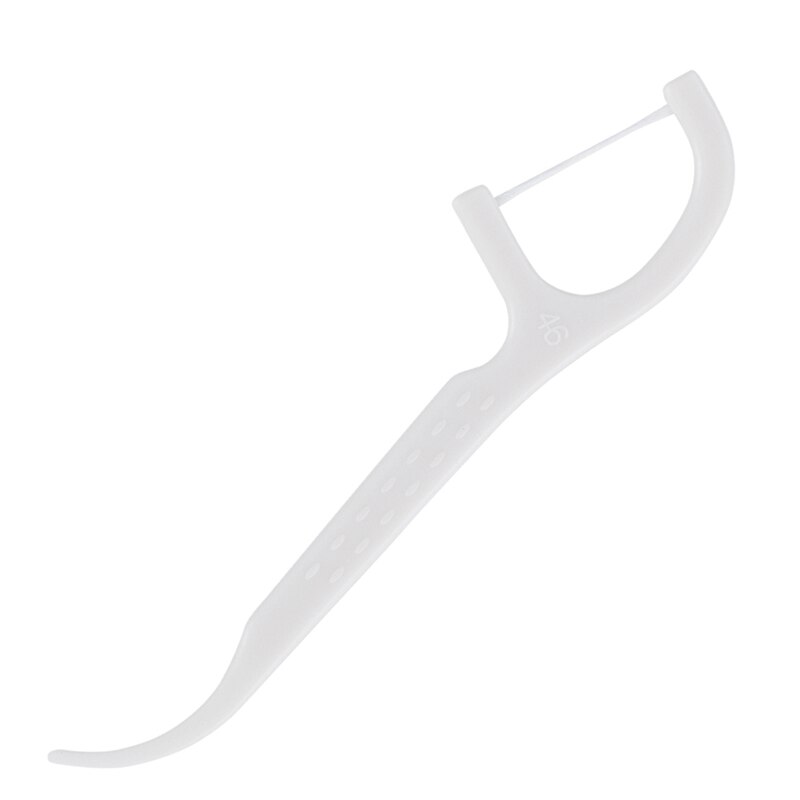 Flexible Dental Flosser Interdental Brush Teeth Stick Easy Reach Oral Care Portable Floss Pick Round Thread 50pcs/box*3