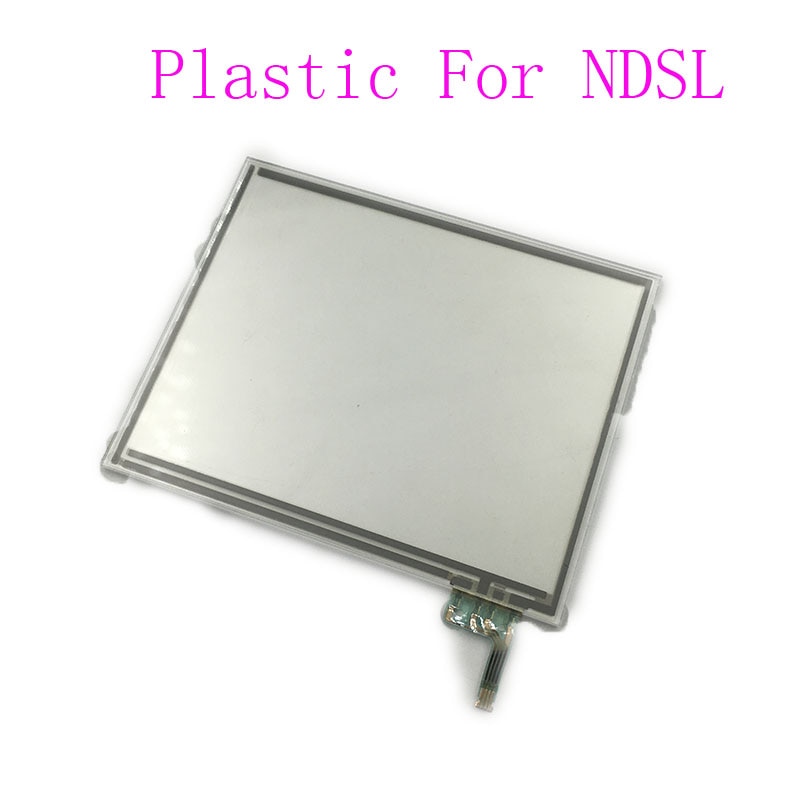 Plast originale reparation udskiftningsdel til nintendo ds lite ndsl konsol touch screen digitizer