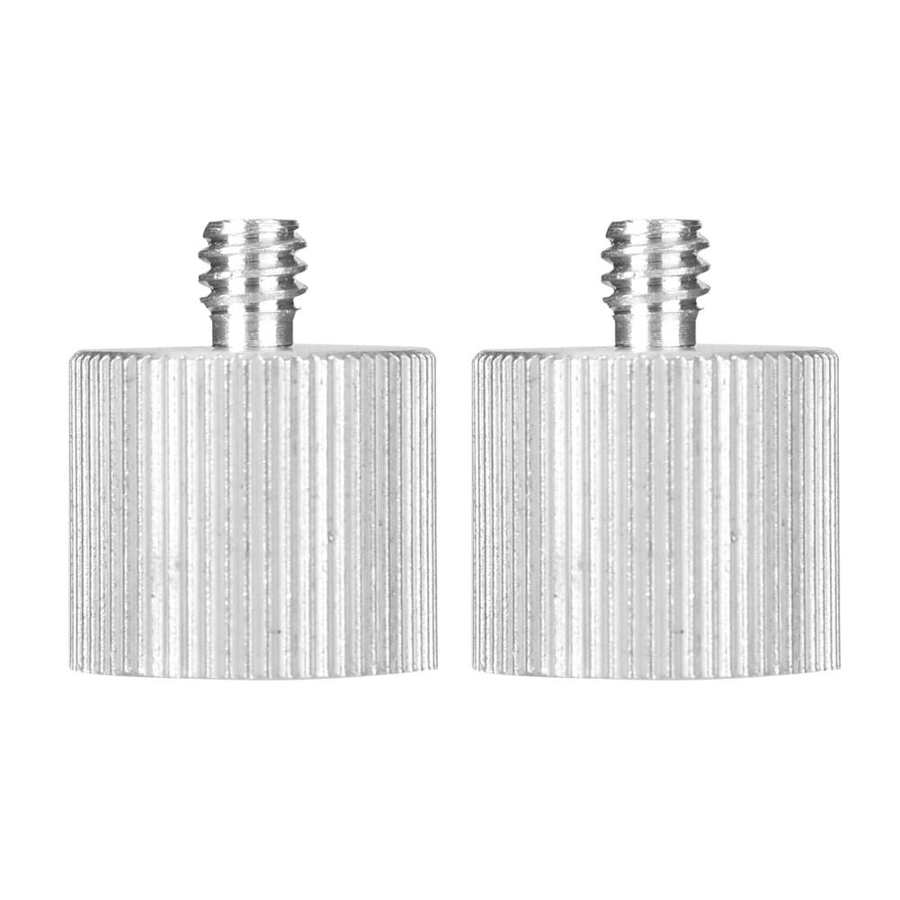 2 Pcs 1/4 Tot 5/8 Leveling Beugel Schroef Universele Aluminium Beugel Moer Adapter Met Kleine Behuizing Stabiele Prestaties