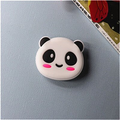 Cartoon animal handle bracket airbag bracket mobile phone suitable for mobile phone base cat mobile phone accessories: 16