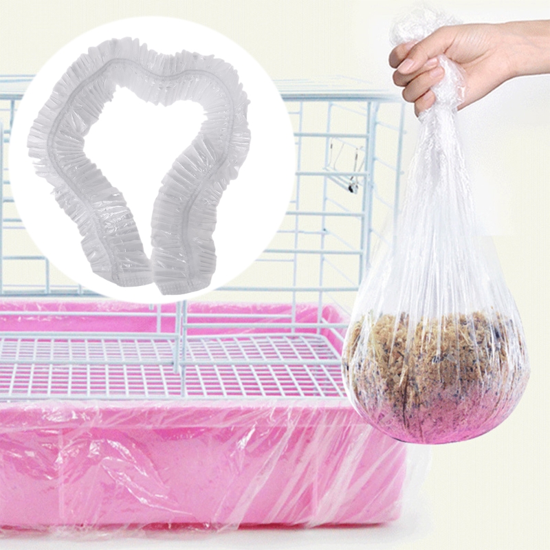 Curated visual reference: Gallery Detail: 10Pcs Set Rabbit Cage Liners Disposable Large Plas