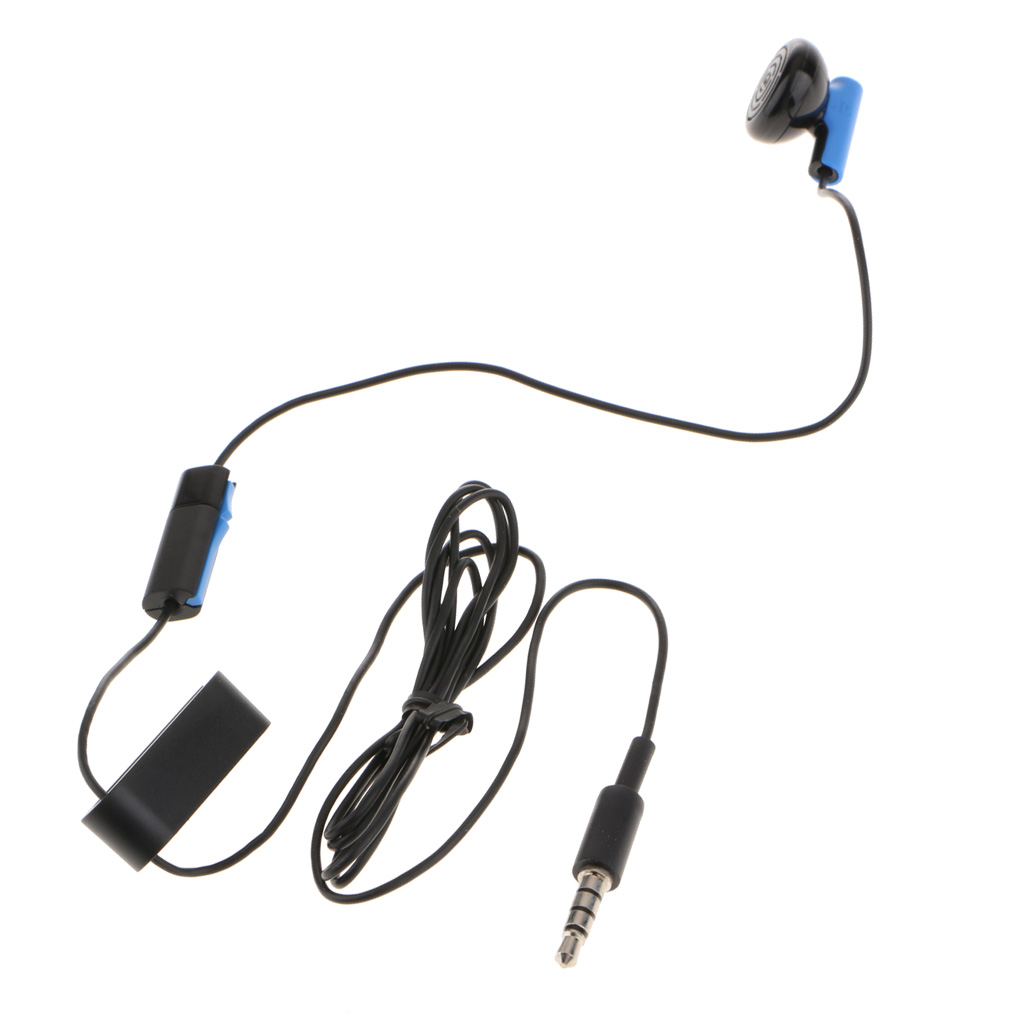Kopfhörer für Sony PS4 Headset Chat Einzel Kopfhörer Spiel Hörer Ohrhörer in Ohr Mikrofon Control