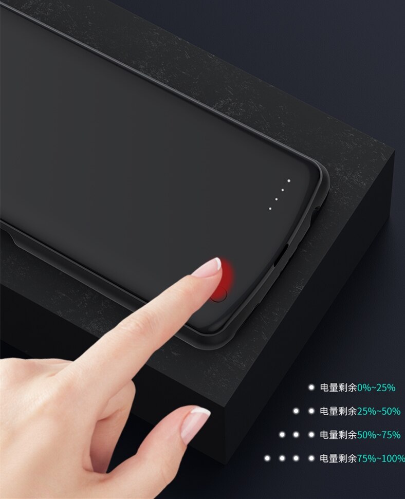 Funda de batería de 10000 Mah para OPPO K7 A72, funda de batería, cargador de , A72 K7