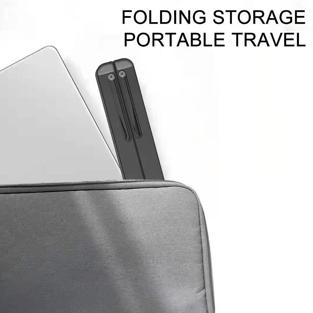 17 Inch Laptop Stand Aluminium Foldable Notebook Support Base Pro Adjustable Holder Laptop Computer Accessories Macbook Bra J6O3