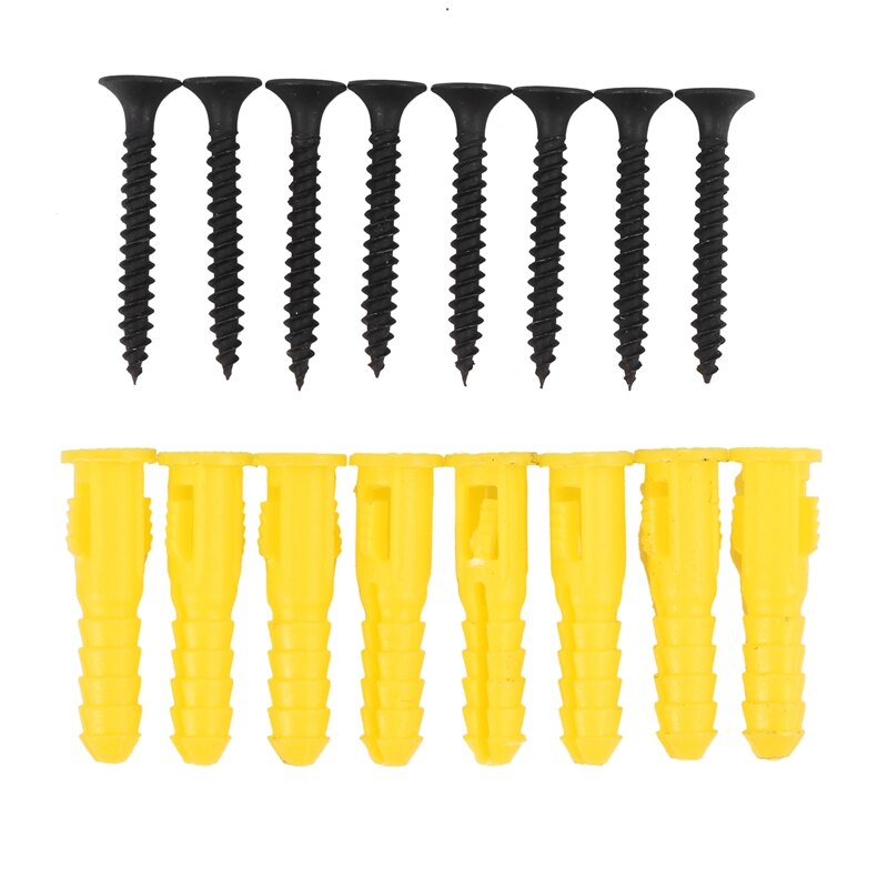 ! Double Curtain Rod Holders Set, Curtain Rod Brackets, Tap Right Into Window Frame Curtain Rod Hang Curtain Brackets f