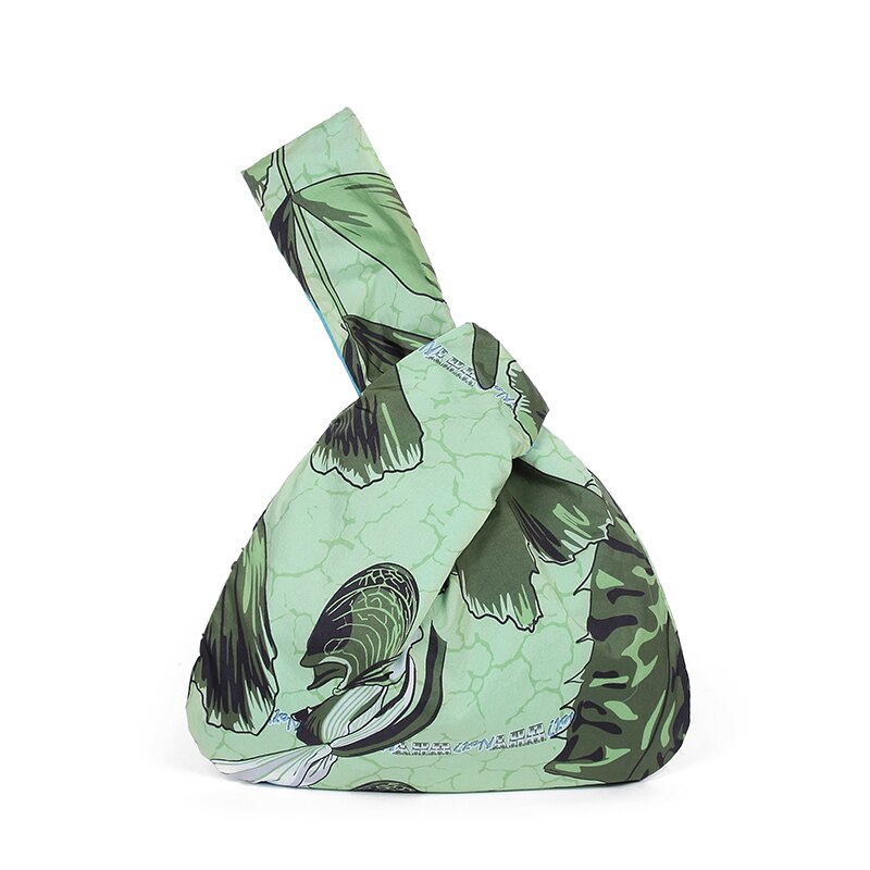 Japonês Mini Nó Portátil Saco De Pulso Das Mulheres Saco De Alça Superieure Simples Bolsas Saco De Compras À Prova dwaterproof: a